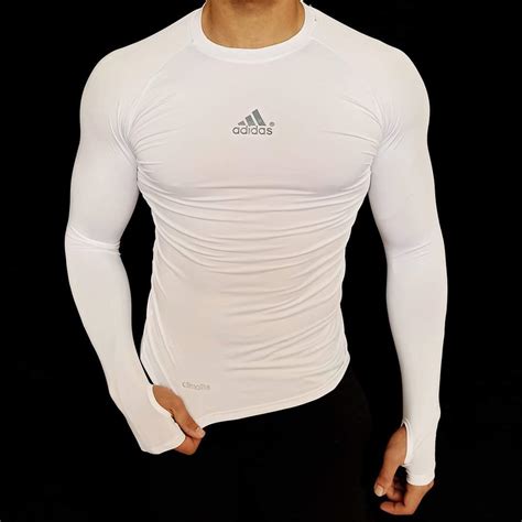 adidas kompressionsshirt weiß|Amazon.com: Adidas Mens Compression Shirt.